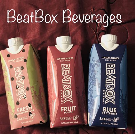Meet BeatBox Beverages, It's like An Adult Juice Box! - BB Product Reviews