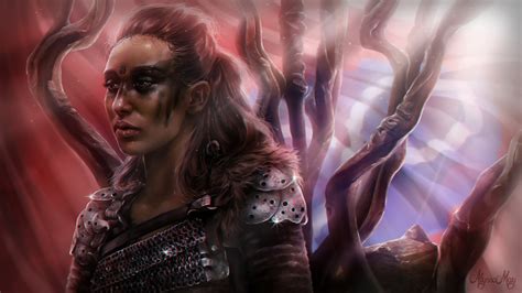 Lexa of The 100 - Fan Art Fifteenth on Behance