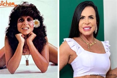 Gretchen Antes E Depois 2025 - Gretchen: Antes e depois – Saiba as Cirurgias feitas – Antes da Fama