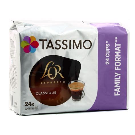 Livraison à domicile Tassimo Espresso Classique X24 -156G, 24 dosttes