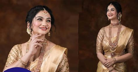Stunning Bridal Look: Serial Actress Rajini's Wedding Inspiration ...