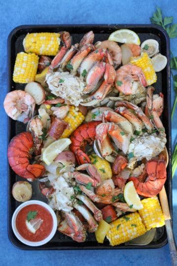 Easy Seafood Boil Recipe- Whole Lotta Yum