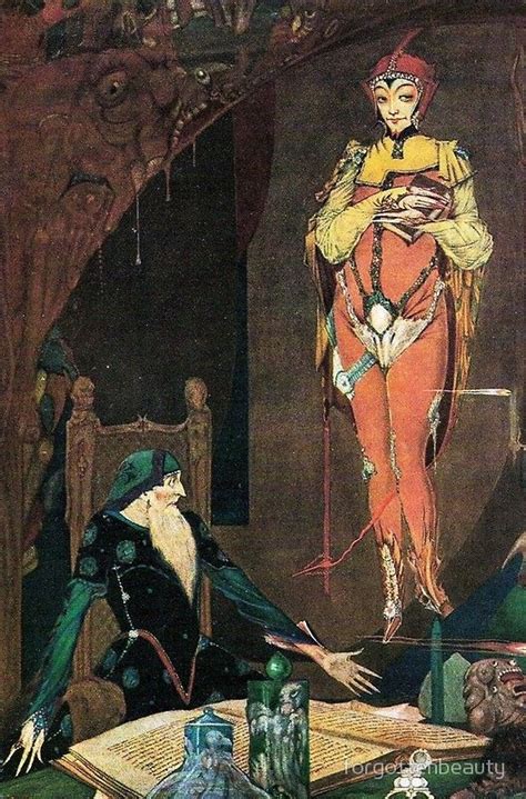 Faust's Study - Harry Clarke, Faust | Harry clarke, Goethe's faust ...
