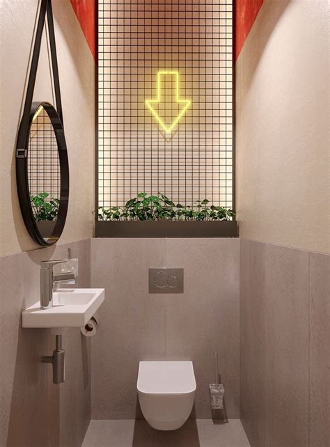 Pin on Cafe | Restroom design, Toilet design, Small toilet decor