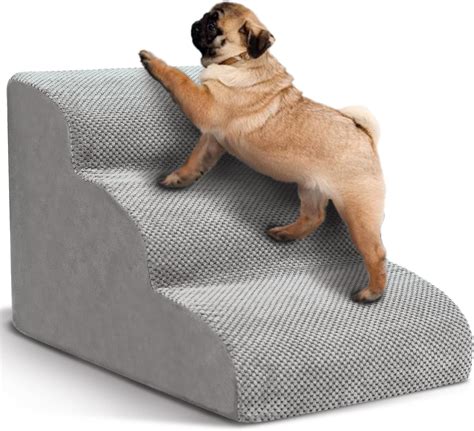 Nepfaivy Escalier pour chiens de petite taille – Marches pour lit et
