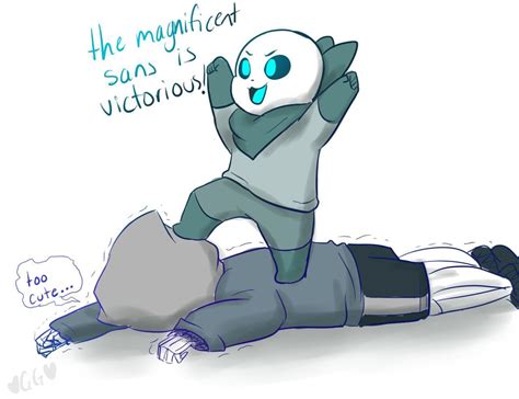 Sans bluberry : (el magnífico sans es victorioso) Dust sans ...