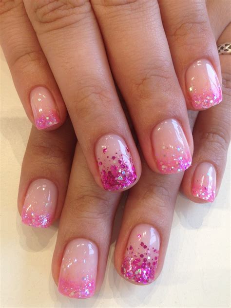 Unveiling The Allure Of French Tip Glitter Nails