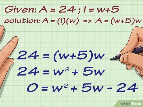 4 Ways to Find the Width of a Rectangle - wikiHow