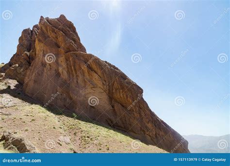 Famous Alamut Alamouth Castle Hassan Sabbah Qazvin Iran Stock Image - Image of ...