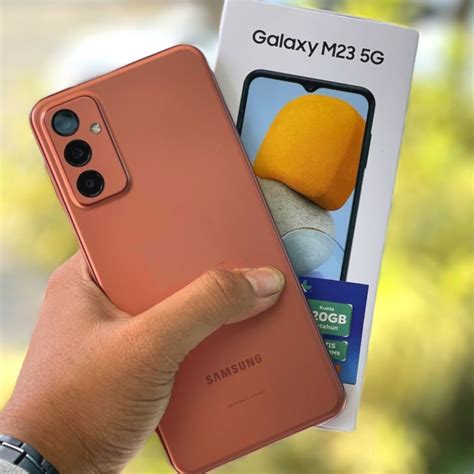 Smartphone Samsung Galaxy M23 128GB Cobre 5G - Octa-Core 6GB RAM 6,6 ...