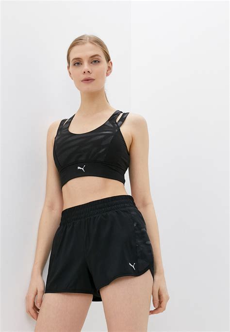 Топ спортивный PUMA Nova Shine Mid Impact Eversculpt Bra PUM, цвет ...