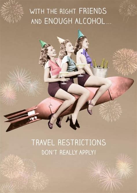 Travel Restrictions Don't Really Apply Funny Covid Card | Moonpig