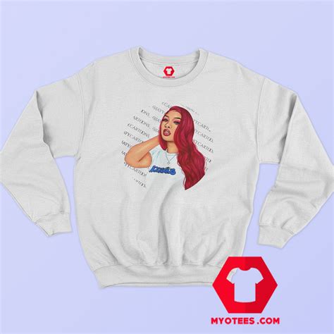 Megan Thee Stallion Aquarius Graphic Sweatshirt Cheap | myotees.com