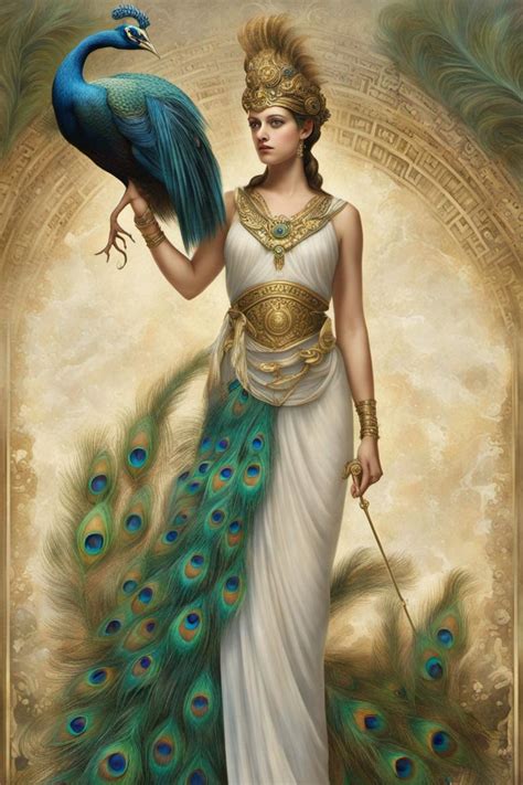 greek goddess hera peacock   ravenjovan  deviantart