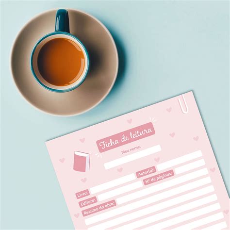 Ficha de leitura de livros para imprimir: é grátis, pronta em PDF e ...