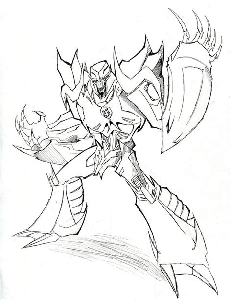 Megatron Drawing at GetDrawings | Free download