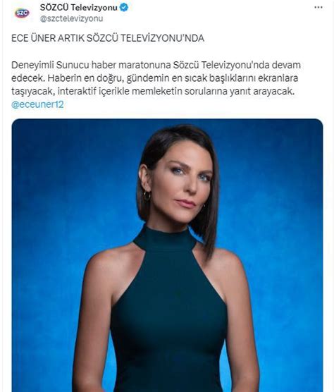 Ece Üner'in yeni adresi belli oldu