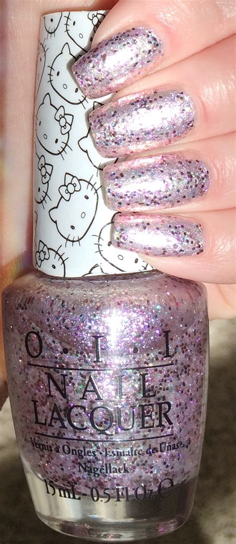 OPI's Hello Kitty Charmmy & Sugar Manicure - Blue Skies for Me Please