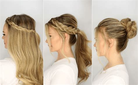 3 Easy Summer Hairstyles