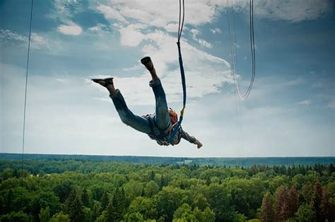 Ropejumping - прыжки на веревке, испытай экстрим! | Rope jump в Москве ...