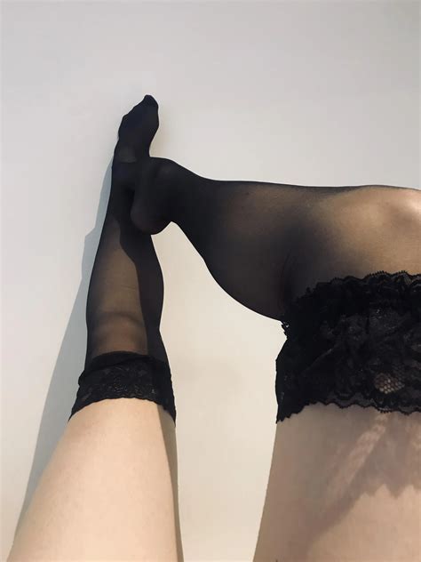 Felt cute in my thigh highs so I thought I’d show you! 🥰 super nervous