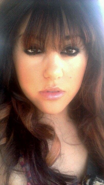 diy front bangs  started  pulling   section  hair