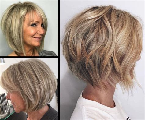 Bob Frisuren Gestuft ab 50 *Neue Trends & Jüngerer Look* – Frisuren