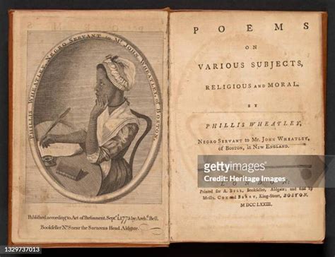 377 Phillis Wheatley Photos & High Res Pictures - Getty Images