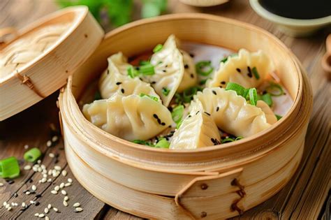 Premium Photo | Chinese traditional food dumplings Asian cuisine