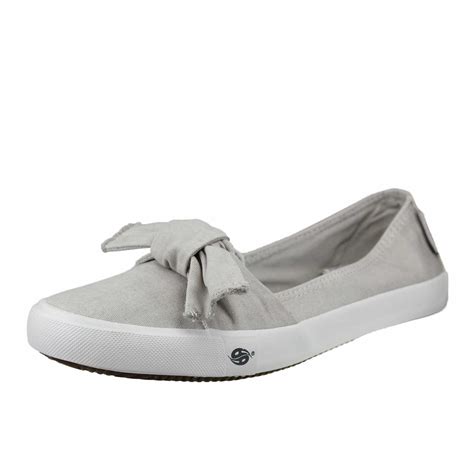 Dockers Ballerina für Damen in grau | Schuhparadies