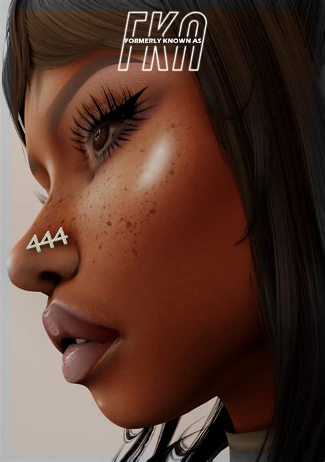 444/LUV Nose Piercings | FKA | Sims 4, Sims 4 cc finds, Sims 4 piercings