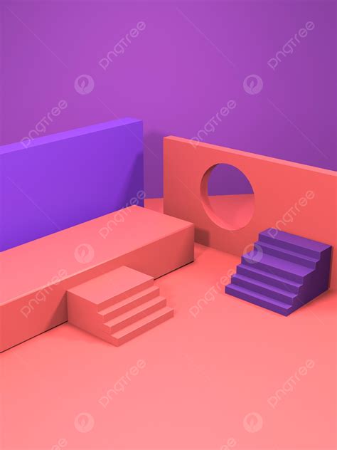 Pink E Commerce Scene Mother And Baby Product Background Warm Color