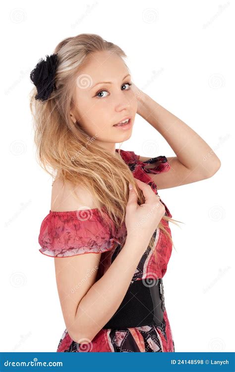Girl stock photo. Image of human, luxury, portrait, girl - 24148598