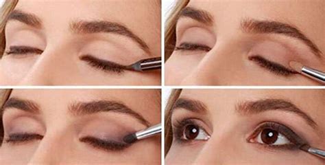 Макияж для глаз с нависшим веком: пошаговое фото | Eye makeup, Smokey ...