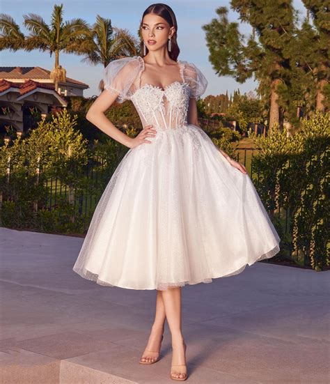 Short retro wedding dresses 60 photos - Astyledwedding.com