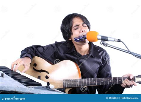 One Man Show stock image. Image of music, feat, performer - 8535851