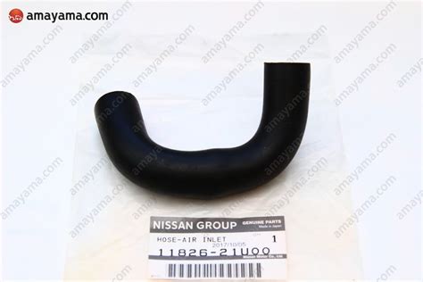 Buy Genuine Nissan 11826-21U00 (1182621U00) Hose, Blow By A. Prices ...