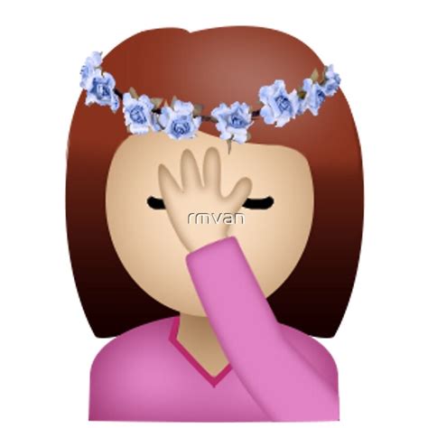 "face palm emoji" by rmvan | Redbubble