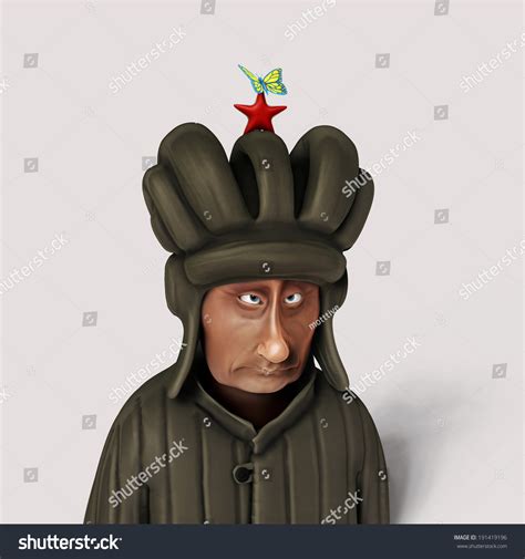 Russian Tzar And Ukraine 3d Cartoon Illustration - 191419196 : Shutterstock