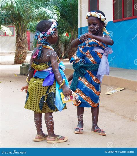 African girls - Ghana editorial stock image. Image of native - 9830174