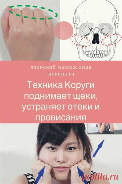 Массаж Коруги поднимает щеки, устраняет отеки и провисания. Этот мето ...
