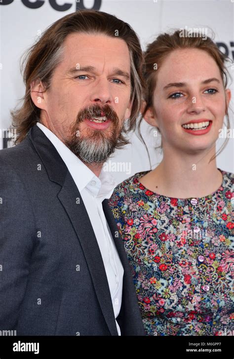 Ethan Hawke, Maya Hawke 192 attends the 2018 Film Independent Spirit ...