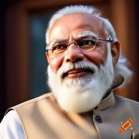 ultra realistic portrait  indian prime minister narendra modi