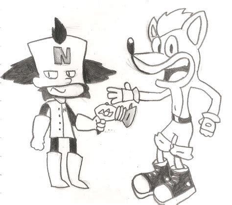 Crash N' Cortex by Kobatu on DeviantArt