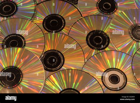 compact disk cd closeup display stock photo alamy