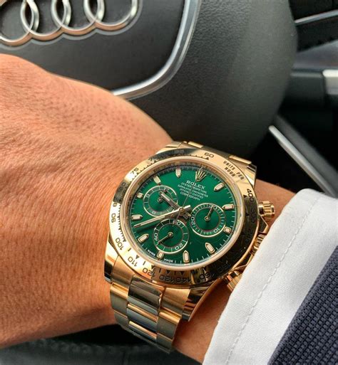 The Rolex Daytona green dial watch is worn by Drake, Conor McGregor