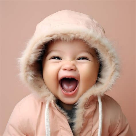 Premium AI Image | Happy baby photo