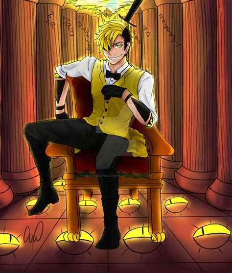 My Human Bill Cipher by CrazyRedHead4678 on DeviantArt