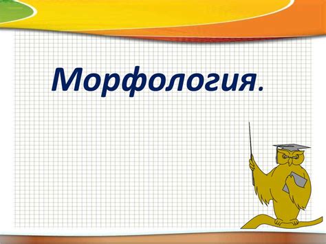 Морфология - презентация онлайн