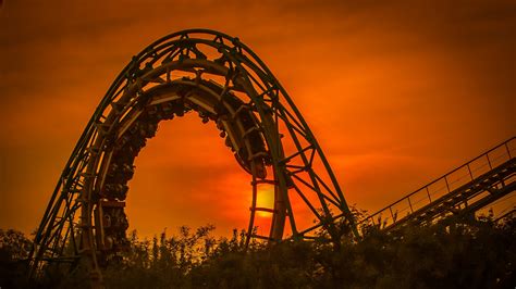 Roller Coaster Wallpaper (61+ pictures) - WallpaperSet